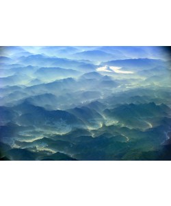 Hady Khandani, GEO ART - MOUNTAINS IN DAWN - SOUTH KOREA