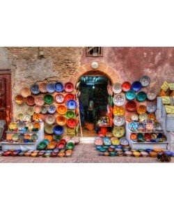 Hady Khandani, HDR - POTTERY SHOP - ESSAOUIRA - MOROCCO