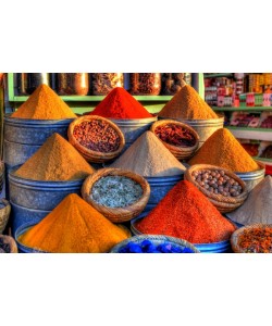 Hady Khandani, HDR - SPICES IN THE BAZAR OF MARRAKECH - MOROCCO 05