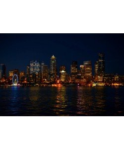 Hady Khandani, SEATTLE SKYLINE BY NIGHT - USA 2