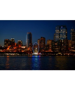 Hady Khandani, SEATTLE SKYLINE BY NIGHT - USA 3