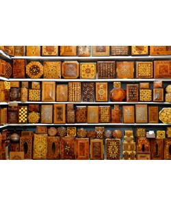 Hady Khandani, WOODEN BOXES WITH IMLAID WORK - MOROCCO