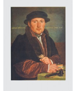 Hans Holbein, Bildnis eines Mannes