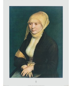 Hans Holbein, Portrait einer jungen Frau