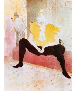 Henri de Toulouse-Lautrec, La Clownesse