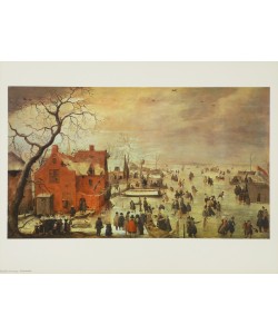 Hendrick Avercamp, Eislandschaft