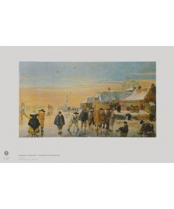 Hendrick Avercamp, Kugelspiel auf dem Eise