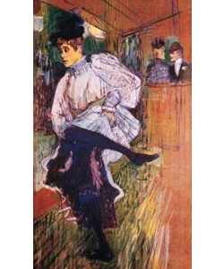 Henri de Toulouse-Lautrec, Jane Avril tanzend