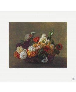 Henri Fantin-Latour, Blumenstück (Kupfertiefdruck)