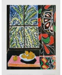 Henri Matisse, Innenansicht mit Ägyptischem Vorhang
