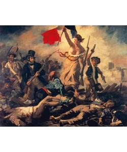 Henry-Eugne Delacroix, Die Freiheit fhrt das Volk