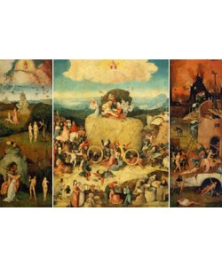 Hieronymus Bosch, Triptychon der Heuwagen