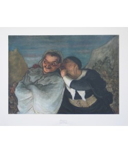 Honoré Daumier, Crispin und Scapin