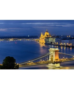 Rolf Fischer, Budapest Kettenbrücke - Parlament