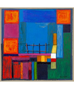 Noëlle Roudine, terrasse avec vue mer