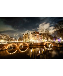 Sandrine Mulas, Amsterdam Illuminated Bridge