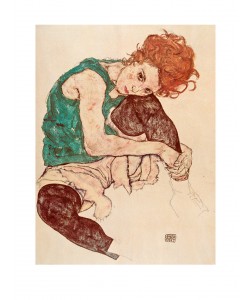 Egon Schiele, Sitzende Frau