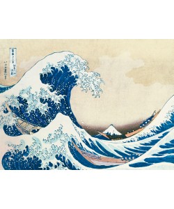 Katsushika Hokusai, Die große Welle von Kanagawa