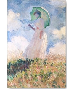 Claude Monet, Frau mit Sonnenschirm