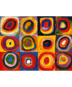 Wassily Kandinsky, Farbstudie Quadrate