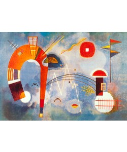 Wassily Kandinsky, Rond et Pointu,1939
