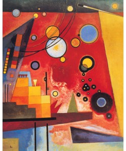 Wassily Kandinsky, Schweres Rot