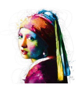 Direktdruck auf Alu-Dibond Patrice Murciano, Vermeer Pop