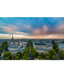 Arnaud Bertrande, Vue sur Paris depuis l´Arc de Triomphe