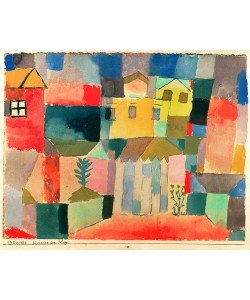 Paul Klee, Häuser am Meer