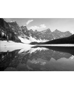 Dave Butcher, Canada Alberta Moraine Lake Reflection
