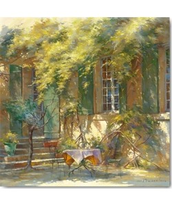 Johan Messely, La terrasse du château