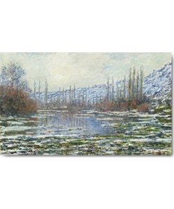 Claude Monet, Das Tauwetter in Vétheuil, 1880