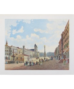 Jakob Alt, Der Hauptplatz in Linz