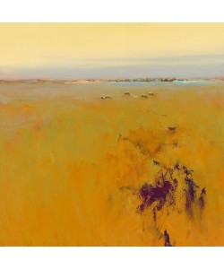 Jan Groenhart, Meadow in warm Colors