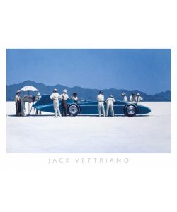 Jack Vettriano, Bluebird at Bonneville