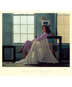 Jack Vettriano, Winter Light and Lavender