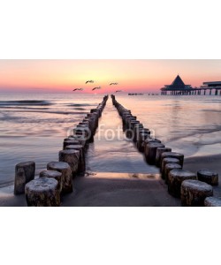 Jenny Sturm, am Strand von Usedom