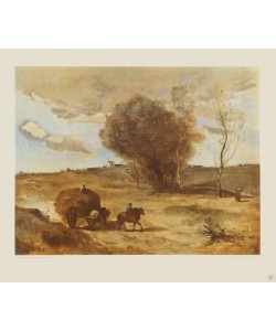 Jean-Baptiste Camille Corot, Der Wagen in den Dünen