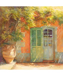 Johan Messely, A lombre de la glycine