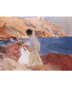 Joaquin Sorolla, Clotilde und Elena beim Klettern