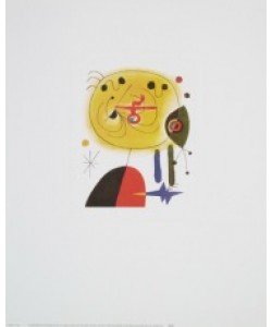 Joan Miró, And Fix the Hairs of the Star