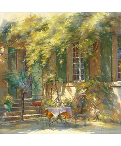 Johan Messely, La terrasse du chteau