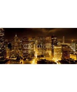 Jörg Hackemann, aerial of San Francisco by night