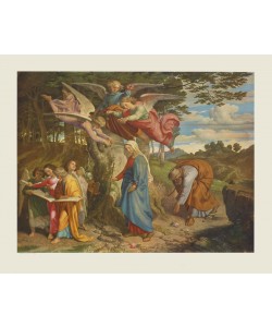Joseph Führich, Maria überschreitet das Gebirge - 1841