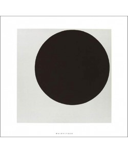 KASIMIR MALEWITSCH, Black circle (Büttenpapier)