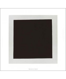 KASIMIR MALEWITSCH, Black square (Büttenpapier)