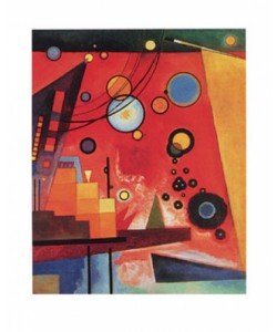 Wassily Kandinsky, Schweres Rot