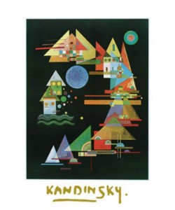 Wassily Kandinsky, Spitzen im Bogen, 1927