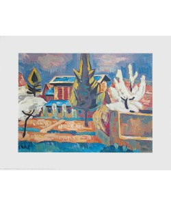 Karl Schmidt-Rottluff, Warmer Frühling - im Taunusgebirge, 1946