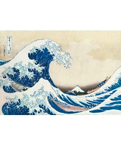 Katsushika Hokusai, Die große Welle von Kanagawa